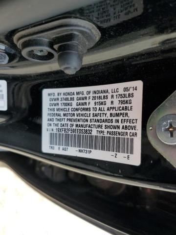 19XFB2F59EE053832 Honda Civic Lx