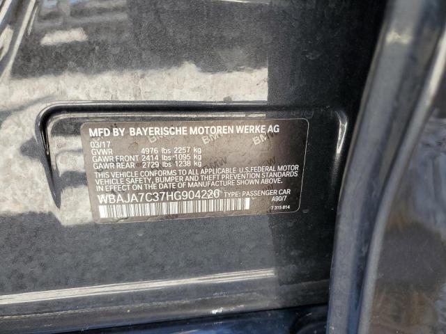 WBAJA7C37HG904220 BMW 530 XI