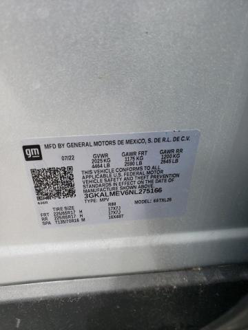 3GKALMEV6NL275166 GMC Terrain Sle