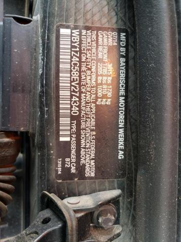 WBY1Z4C58EV274340 BMW I3 REX