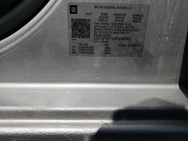 1GT12TEY1HF249091 GMC Sierra K2500 Slt