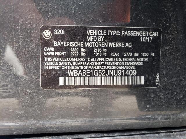 WBA8E1G52JNU91409 BMW 320 I