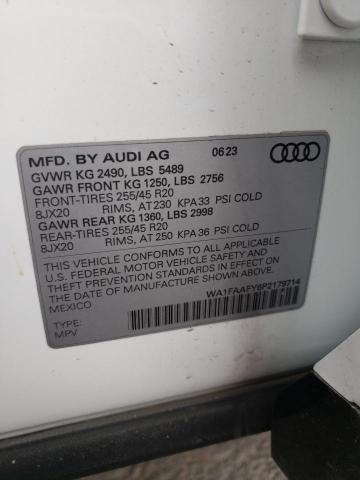 WA1FAAFY6P2179714 Audi Q5 Prestige 45