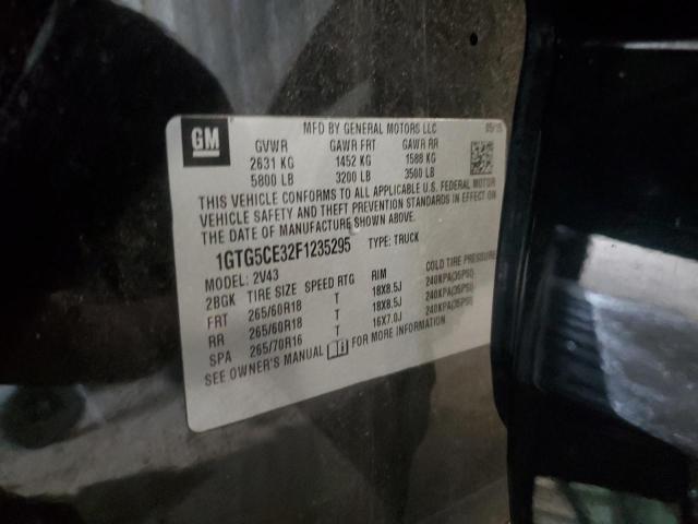 1GTG5CE32F1235295 GMC CANYON SLT