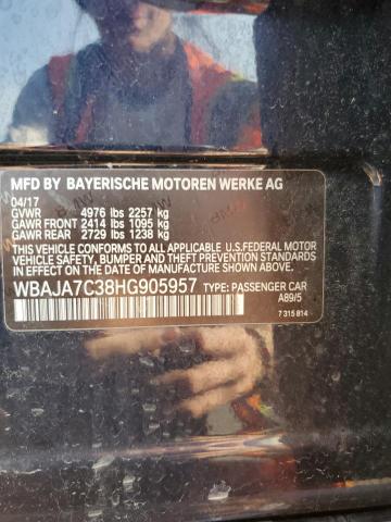 WBAJA7C38HG905957 BMW 530 XI