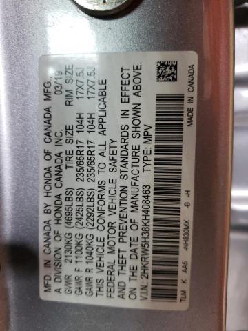 2HKRW5H38KH408463 Honda CR-V LX