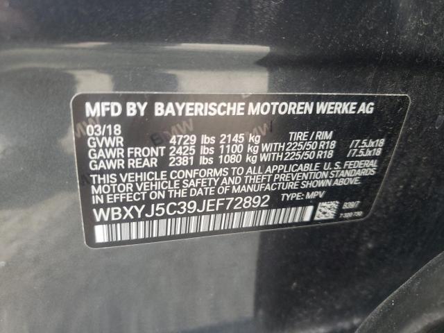 WBXYJ5C39JEF72892 BMW X2 Xdrive28i