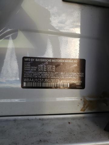 WBA4J1C51JBG78175 BMW 430i Gran Coupe