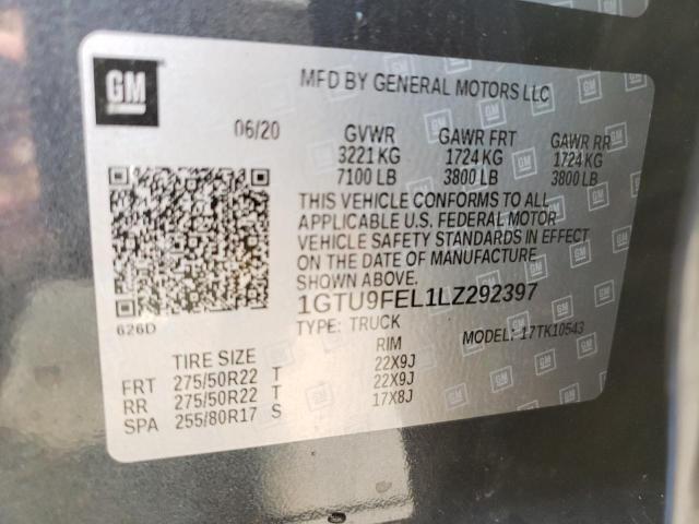 1GTU9FEL1LZ292397 GMC Sierra K1500 Denali
