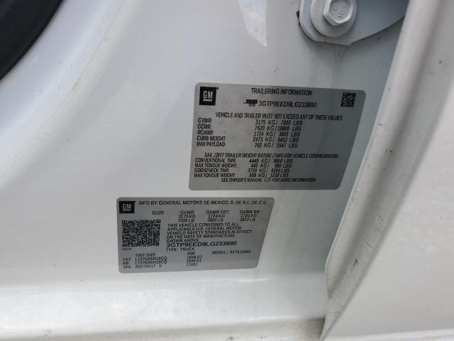 3GTP9EED9LG233890 GMC Sierra K1500 At4
