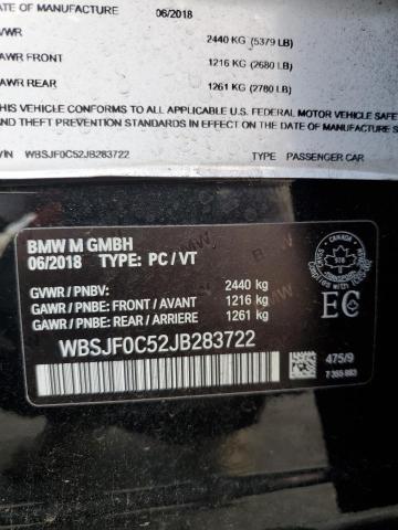 WBSJF0C52JB283722 BMW M5