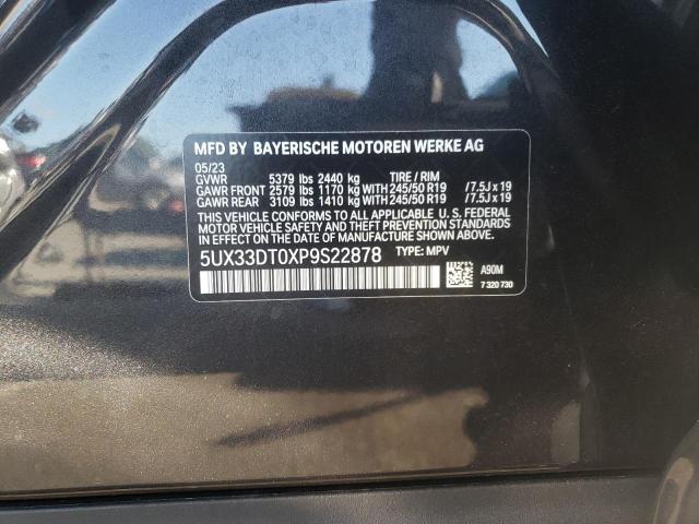 5UX33DT0XP9S22878 BMW X4 Xdrive30i