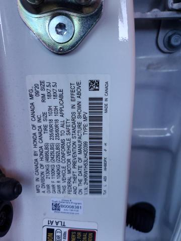 2HKRW1H53LH420399 Honda CR-V EX