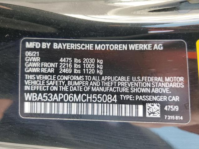 WBA53AP06MCH55084 BMW 430I