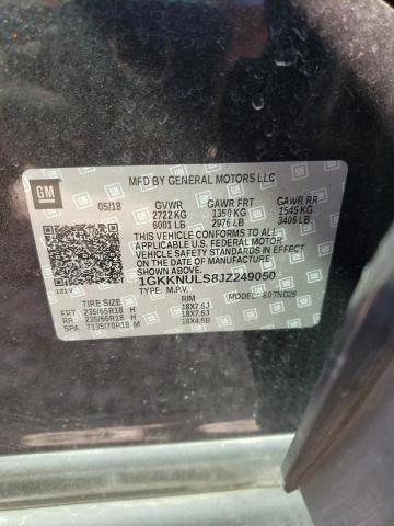 1GKKNULS8JZ249050 GMC Acadia Slt-1