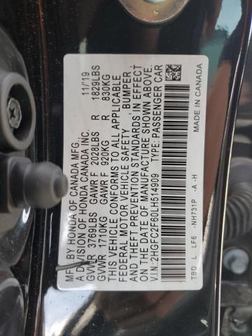 2HGFC2F60LH514909 Honda Civic Lx