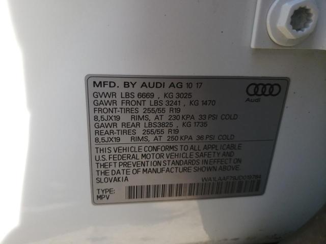 WA1LAAF79JD019784 Audi Q7 Premium Plus