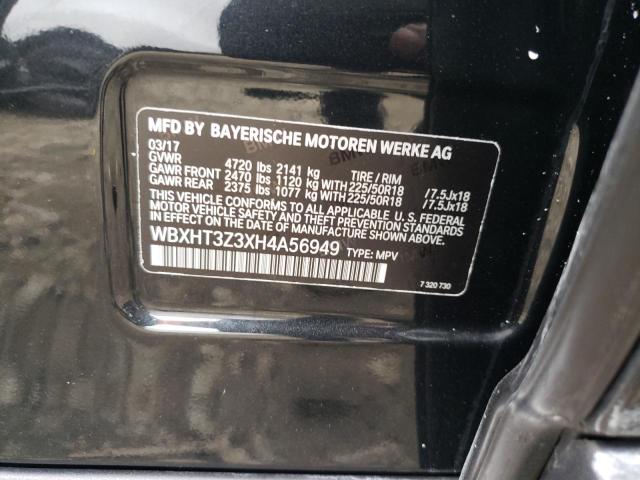 WBXHT3Z3XH4A56949 BMW X1 Xdrive28i