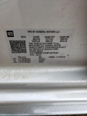 1GT49ME71NF327547 GMC Sierra K2500 Sle
