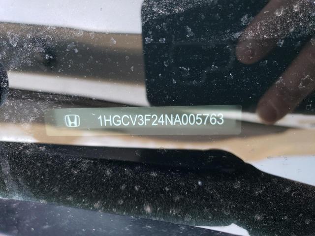 1HGCV3F24NA005763 Honda Accord Hybrid Sport