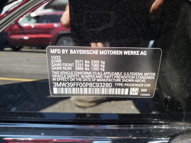 3MW39FF00P8C93280 BMW 330e
