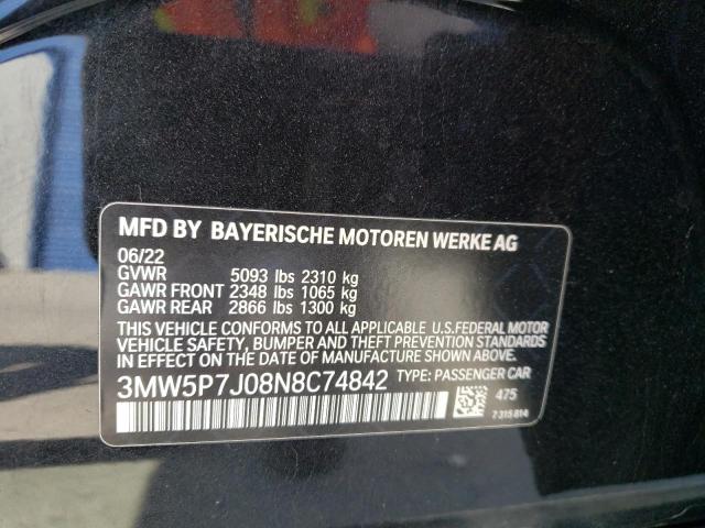 3MW5P7J08N8C74842 BMW 330e