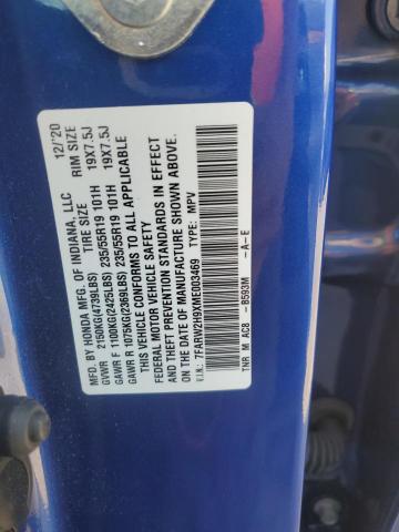 7FARW2H9XME003469 Honda Cr-v Touring