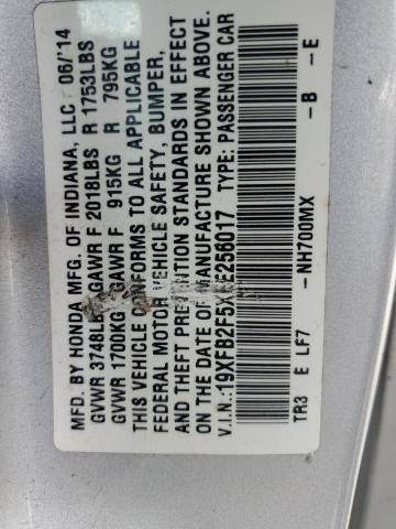 19XFB2F5XEE256017 Honda Civic Lx