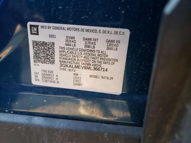 3GKALMEV8ML366714 GMC Terrain Sle