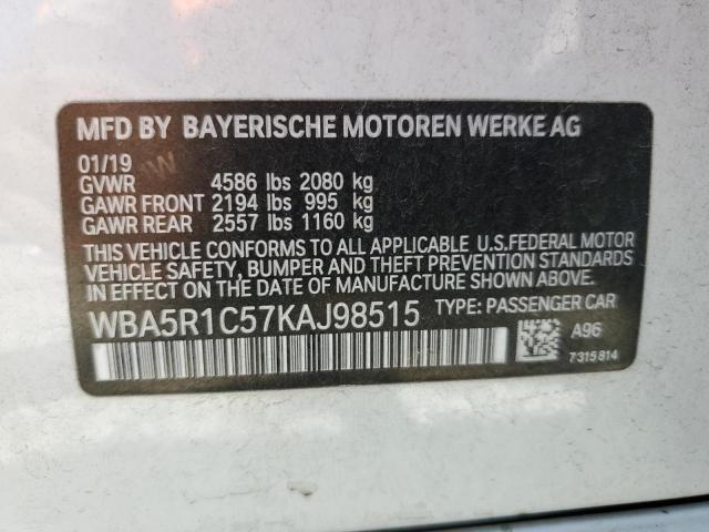 WBA5R1C57KAJ98515 BMW 330I
