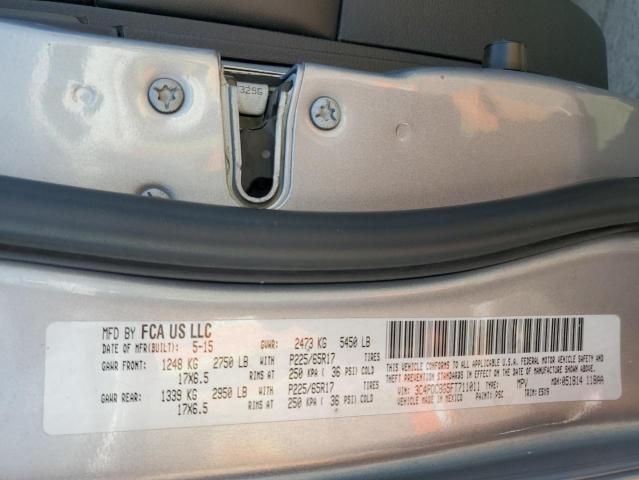 3C4PDCBG5FT711011 Dodge Journey Sxt