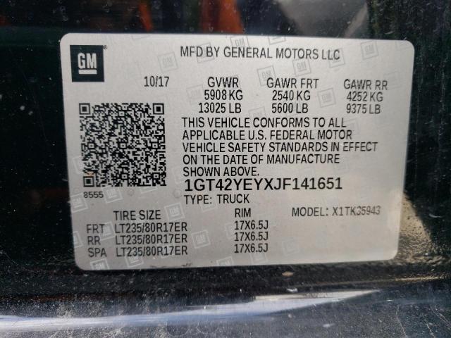 1GT42YEYXJF141651 GMC Sierra K3500 Denali