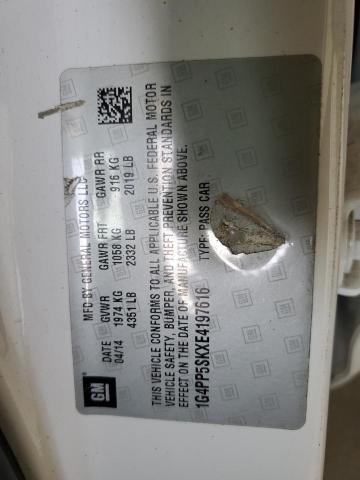 1G4PP5SKXE4197616 Buick Verano