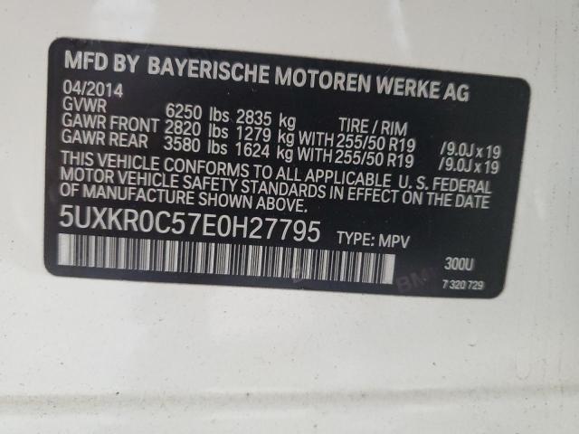 5UXKR0C57E0H27795 BMW X5 Xdrive35i