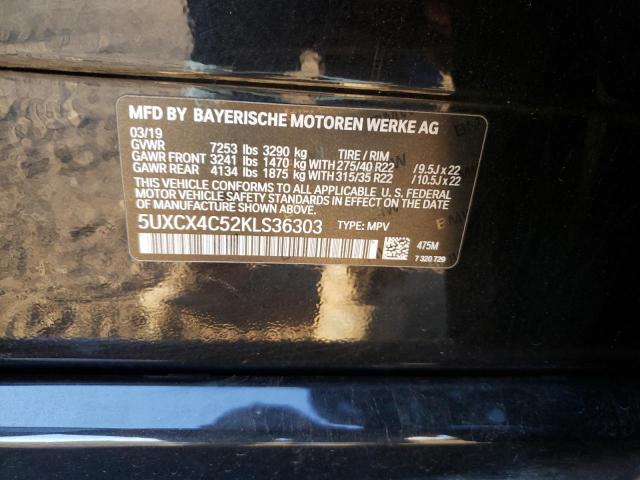 5UXCX4C52KLS36303 BMW X7 Xdrive50i
