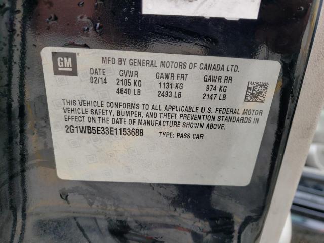 2G1WB5E33E1153688 Chevrolet Impala Limited Lt