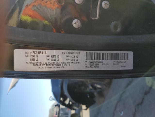 2C3CDZAG5HH653923 Dodge Challenger Sxt