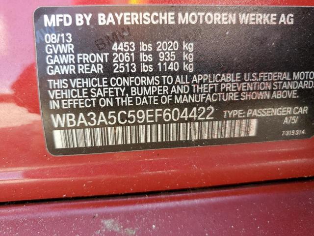 WBA3A5C59EF604422 BMW 328 I