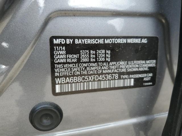 WBA6B8C5XFD453678 BMW 640 Xi Gran Coupe