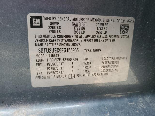 3GTU2UEC9EG156935 GMC Sierra K1500 Sle