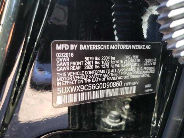5UXWX9C56G0D90860 BMW X3 Xdrive28i