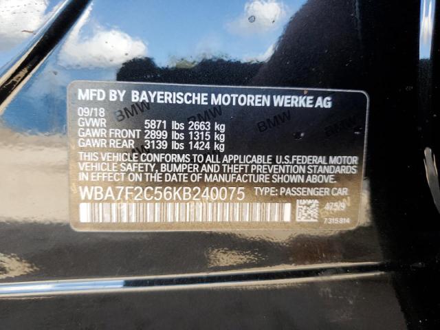 WBA7F2C56KB240075 BMW 750 Xi