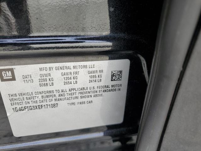 1G4GF5G3XEF171087 Buick Lacrosse Touring