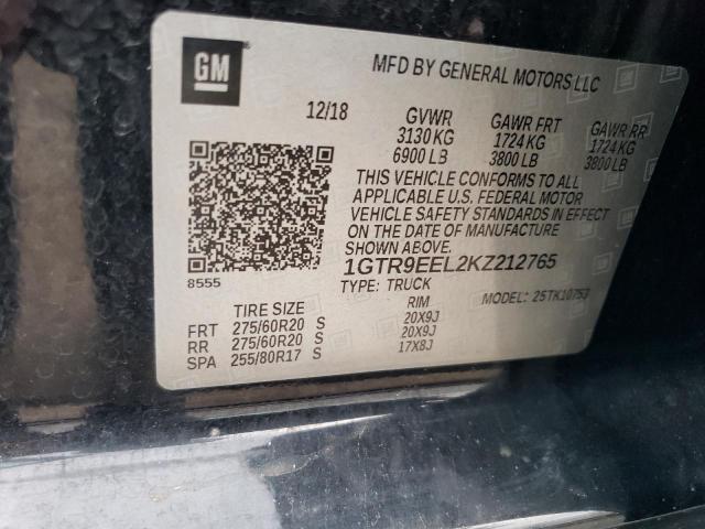 1GTR9EEL2KZ212765 GMC Sierra K1500 At4