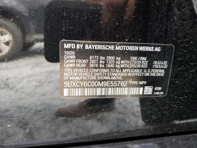 5UXCY6C00M9E55762 BMW X6 Xdrive40i