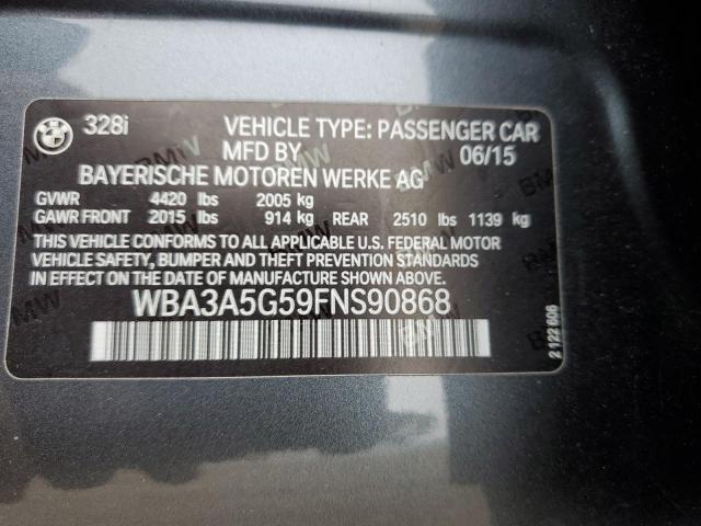 WBA3A5G59FNS90868 BMW 328 I