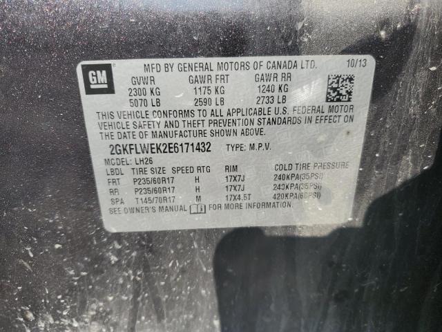 2GKFLWEK2E6171432 GMC Terrain Sle