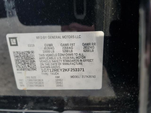 1GT12REY2KF253371 GMC Sierra K2500 Slt
