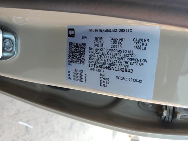 1GTG6FEN9N1132843 GMC Canyon At4
