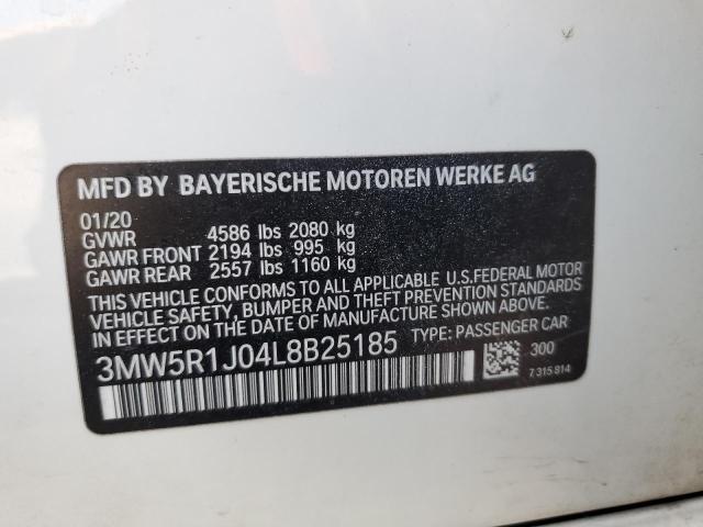 3MW5R1J04L8B25185 BMW 330I
